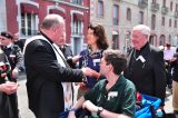 2011 Lourdes Pilgrimage - Archbishop Dolan with Malades (66/267)